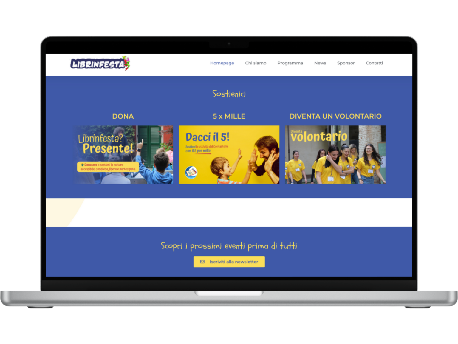 librinfesta.org sezione donazione