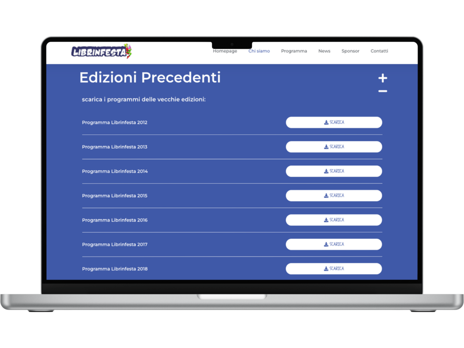 librinfesta.org sezione 5 programmi edizioni precedenti